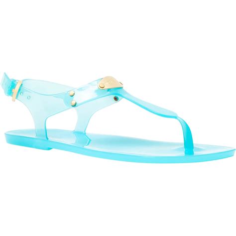 sandals michael kors jelly|michael kors jelly sandals clear.